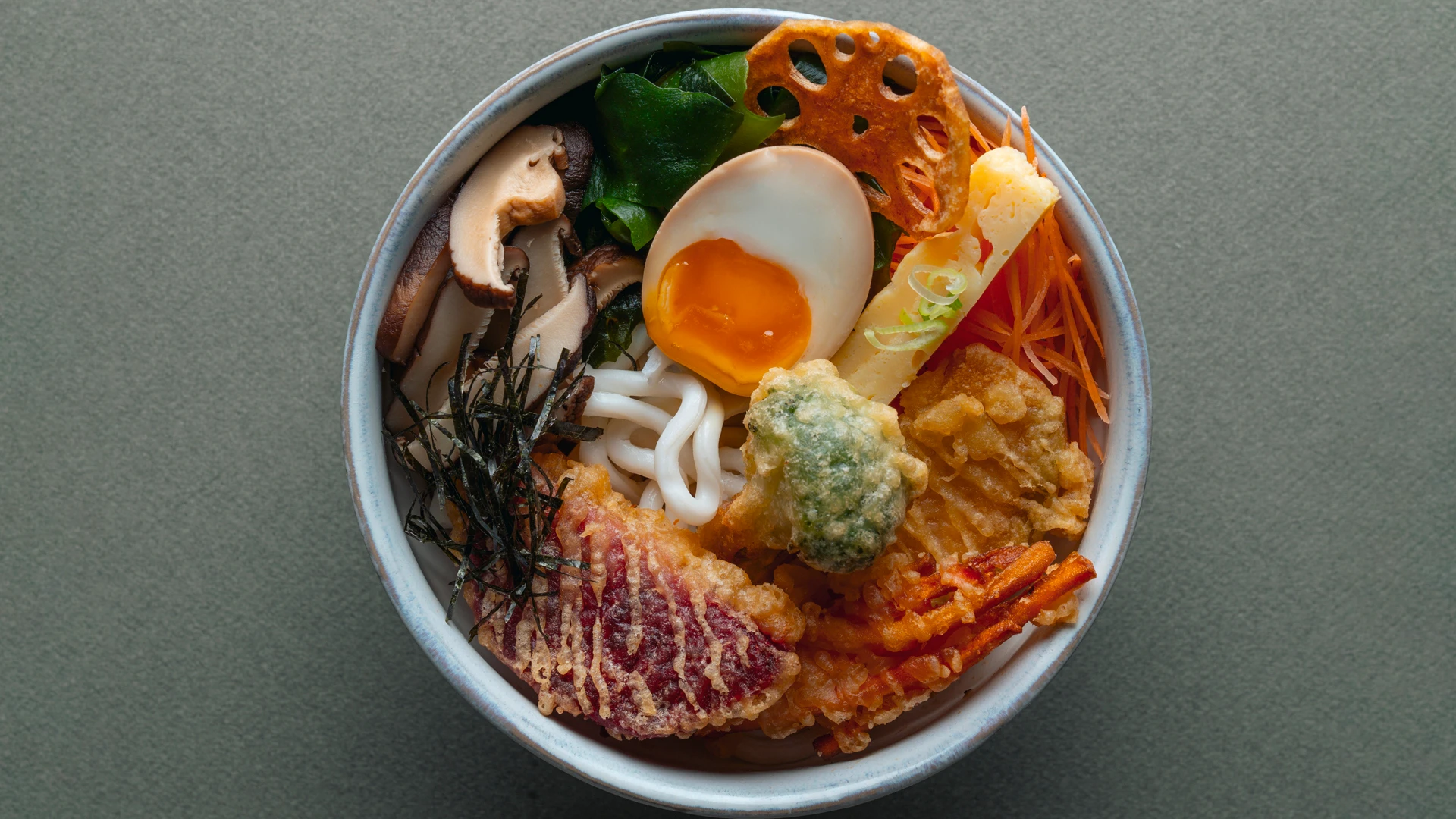 Noodles Tempura Légumes