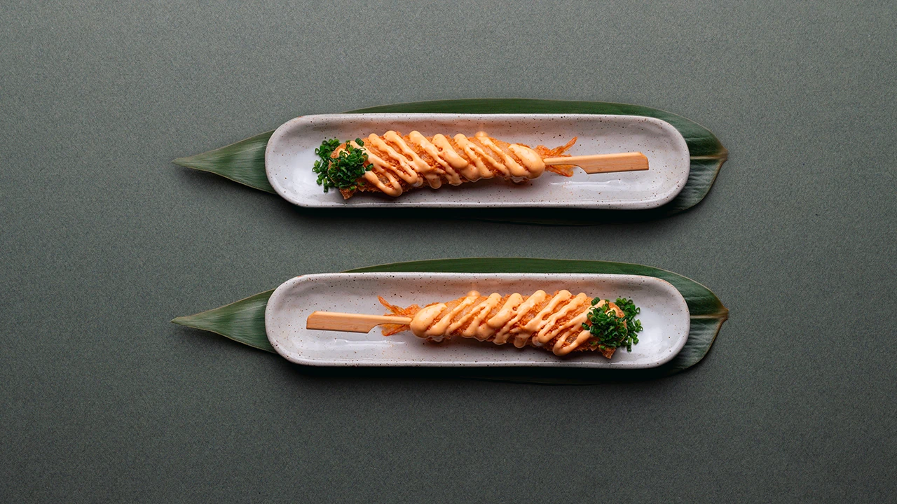 Brochette Crevette Panée Spicy - 2 pièces