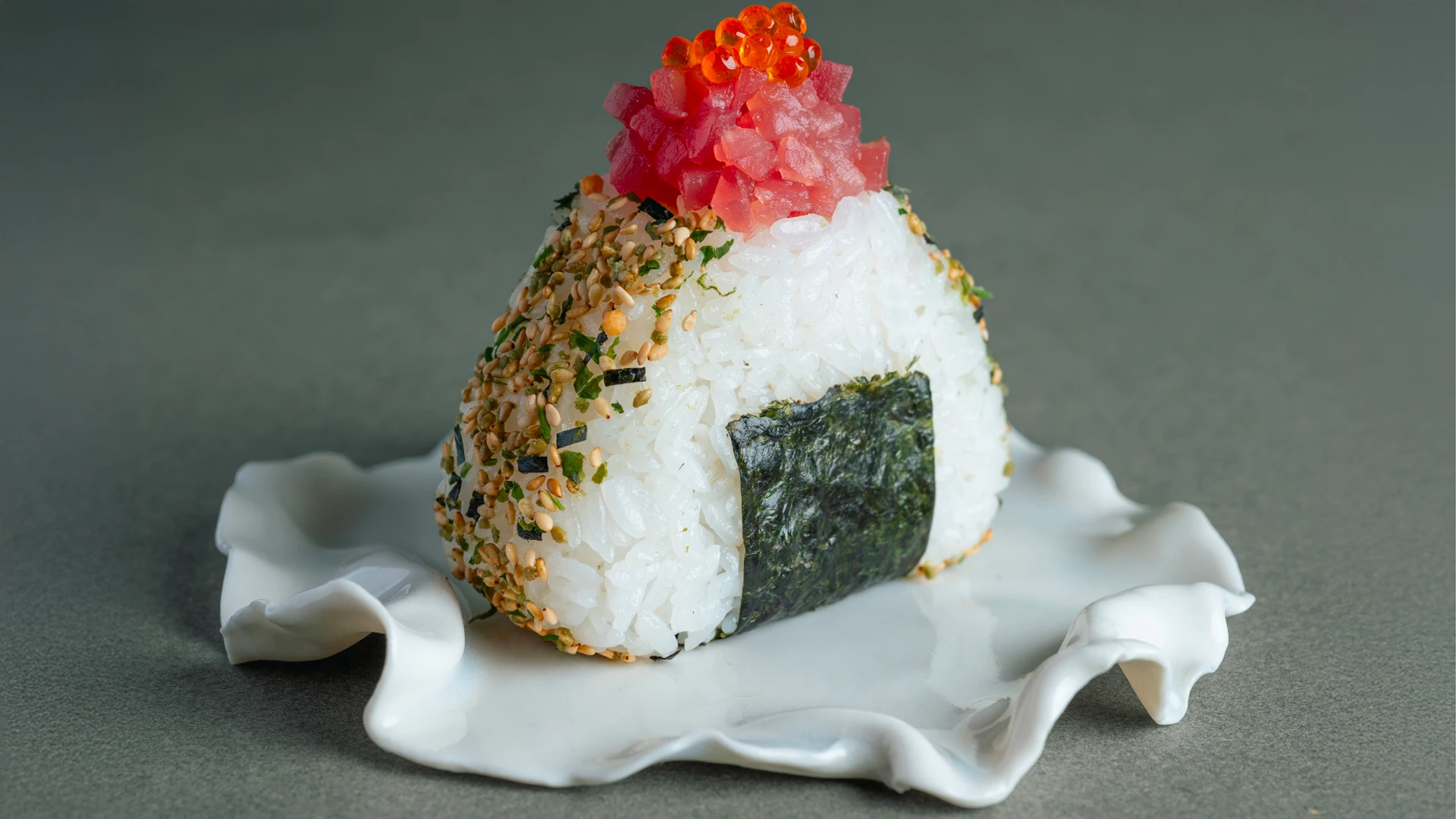 Crunchy Onigiri Tuna Party