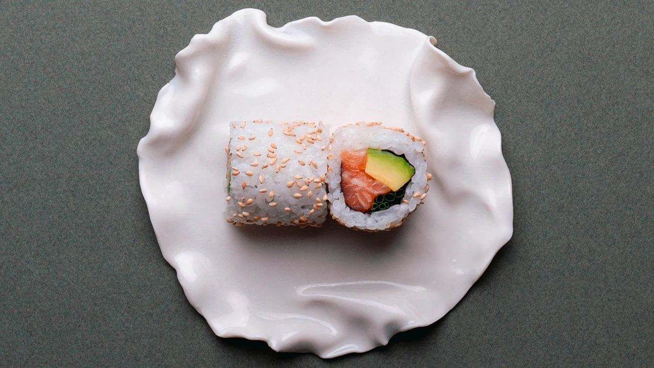 California Saumon Avocat - 4 pièces